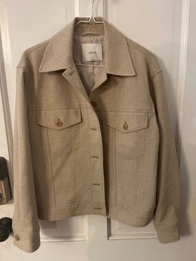 Aritzia Wilfred trucker jacket